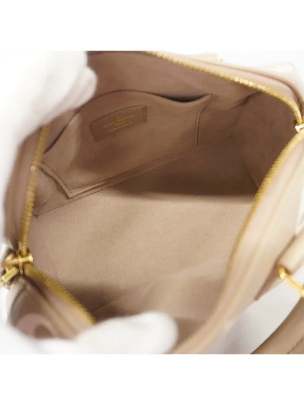 Louis Vuitton Handbag Monogram Empreinte Bicolor Speedy Bandouliere 20 Tourtlere